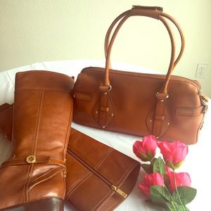 Cole Haan Trinity Brown Bag Satchel EUC